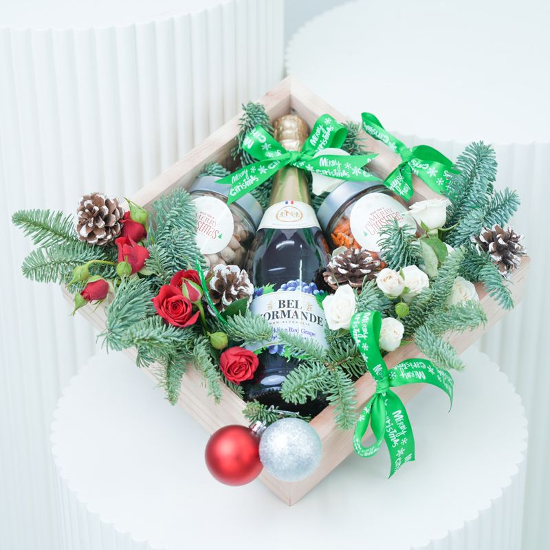 Festive Joy Crate - Gifts gift from Buy Any Flowers Dubai in Al Quoz Industrial Area 4, Dubai, UAE