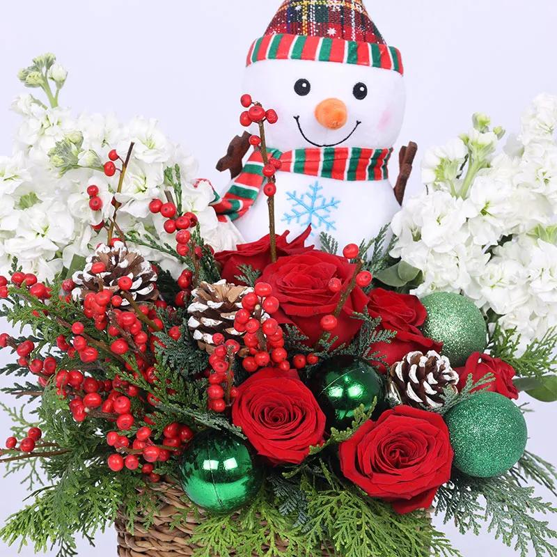 Winter Wishes Flower Basket thumbnail 3
