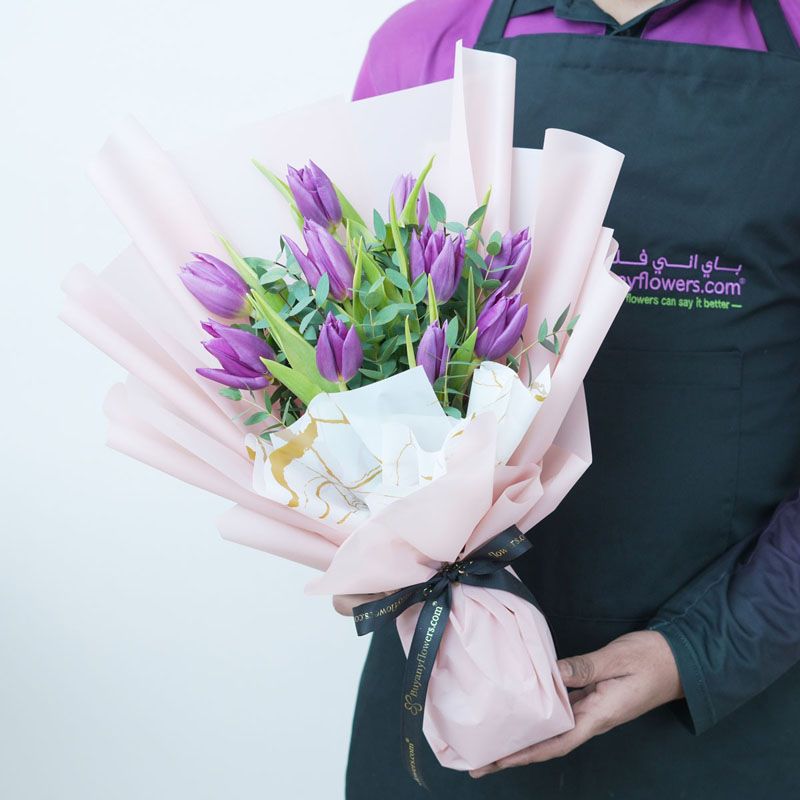 Mauve Beauty 11 Tulips thumbnail 2