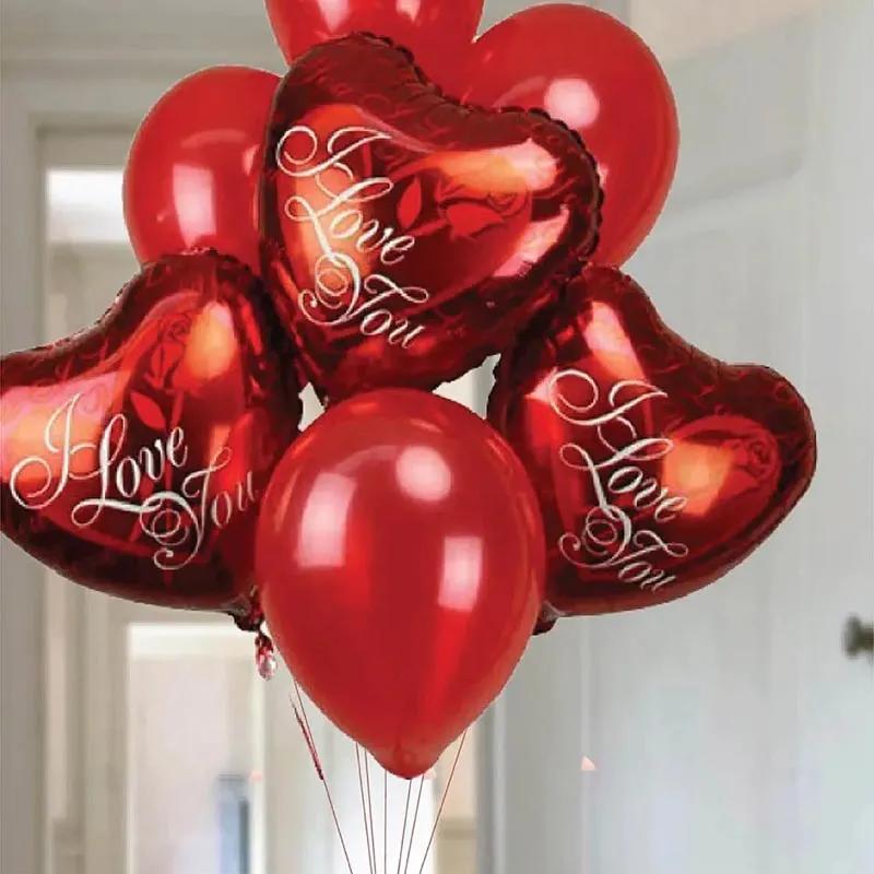 Red I Love You and Latex Balloons thumbnail 3