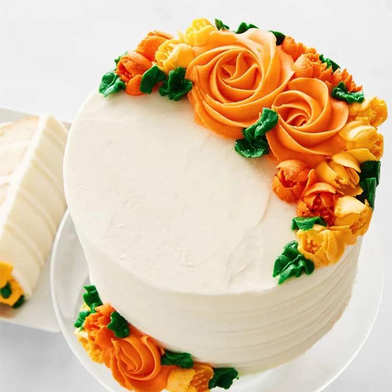 Floral Vanilla Cake 8 Portion thumbnail 2