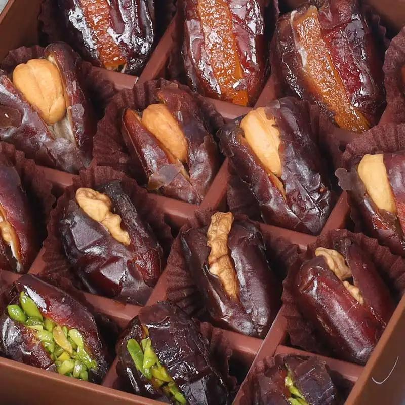 Eid Stuffed Dates By Sweecho 16 Pcs Blue - Chocolates gift from Buy Any Flowers Dubai in Al Quoz Industrial Area 4, Dubai, UAE - image 3