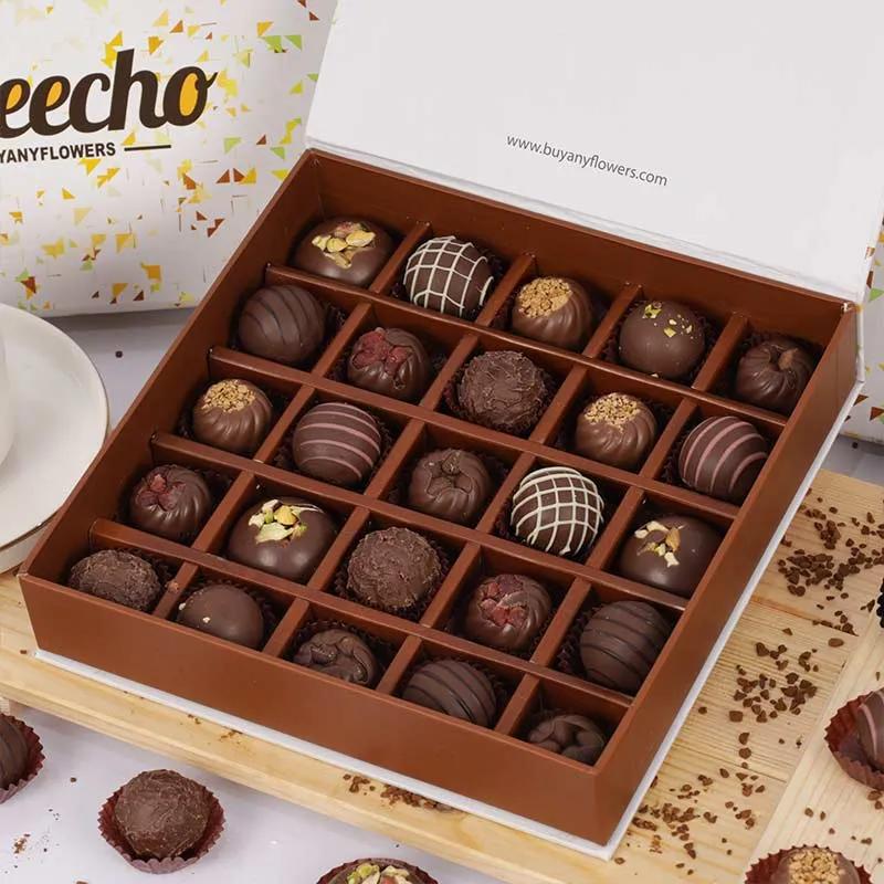 Chocolate Truffles and Bajios 25 Pcs By Sweecho thumbnail 3