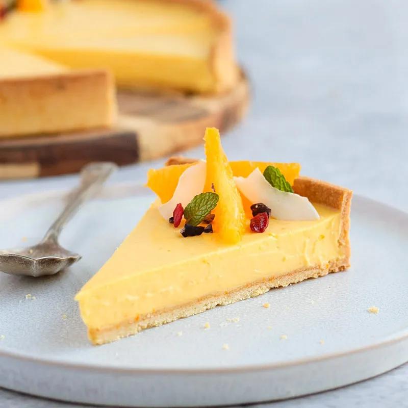 Orange Tart 8 Portion - Cakes gift from Buy Any Flowers Dubai in Al Quoz Industrial Area 4, Dubai, UAE - image 2