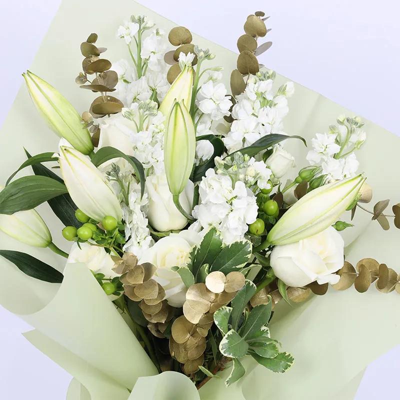 Soul White Flower Bouquet thumbnail 2