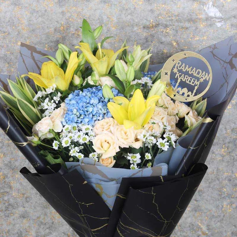 Ramadan Sunset Flower Bouquet thumbnail 3