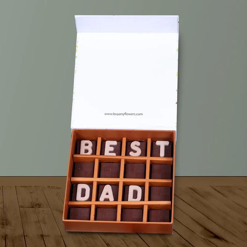 Personalised Frame and Best Dad Chocolate thumbnail 3