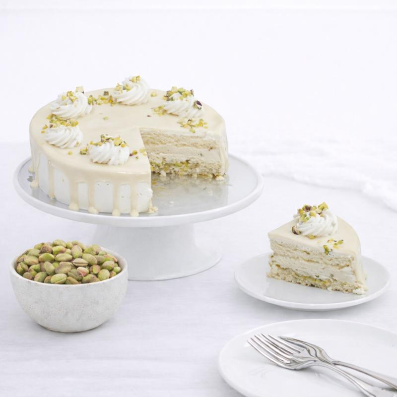 Tahini Pistachio Halawa Cake 4 Portion - Cakes gift from Buy Any Flowers Dubai in Al Quoz Industrial Area 4, Dubai, UAE - image 2