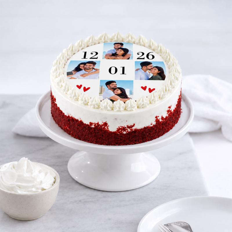 Personalised Special Moments Cake in Dubai