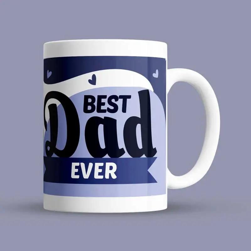 Best Dad Ever Personalised Image Mug thumbnail 3