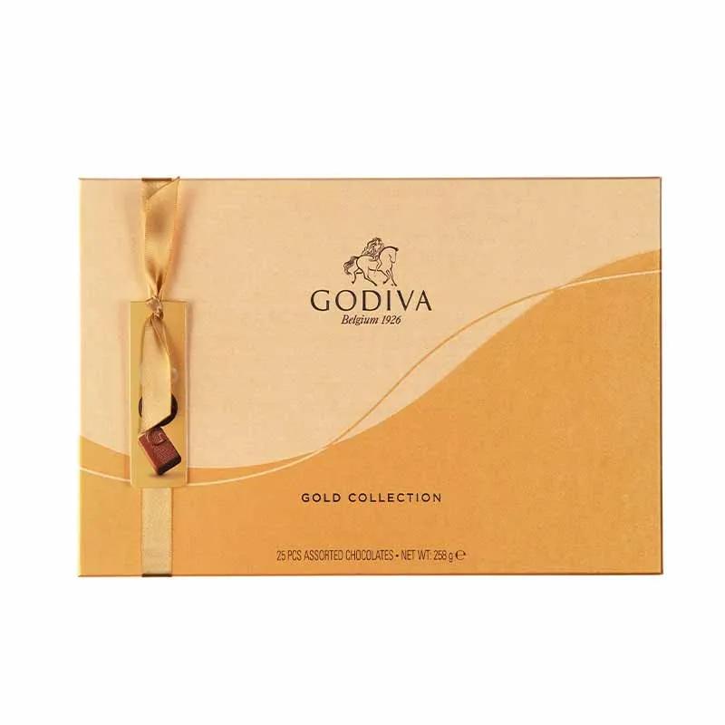 Godiva Gold Assorted Chocolate Gift Box 25 Pcs thumbnail 4