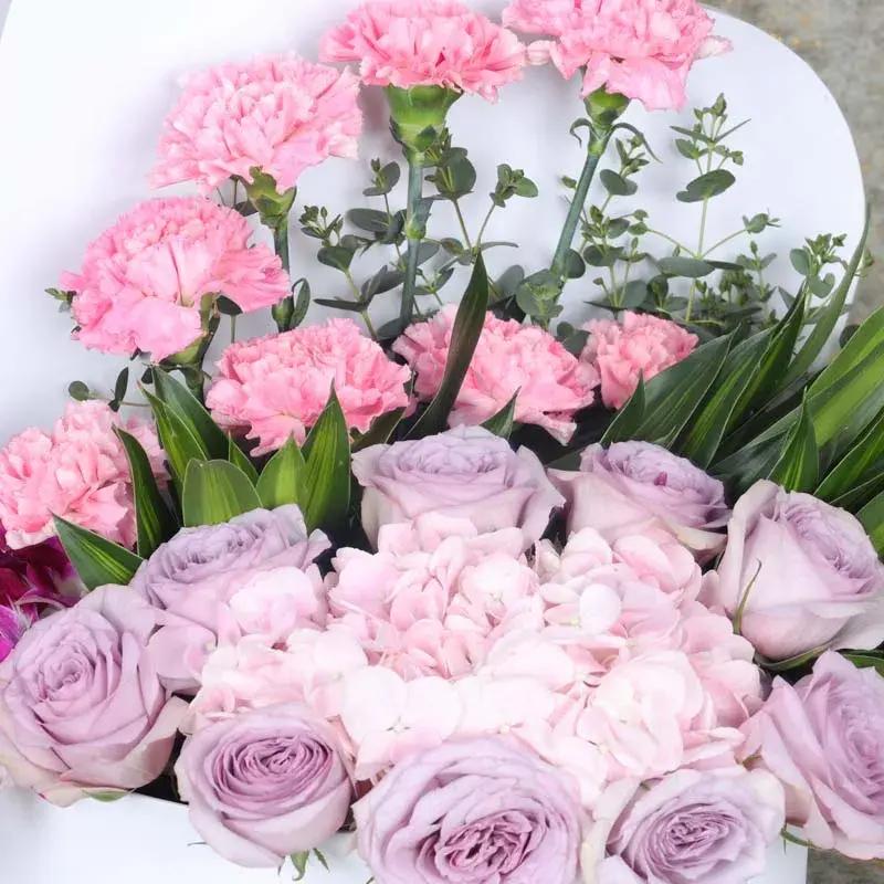 Pastel Care Flower Box - Flowers gift from Buy Any Flowers Dubai in Al Quoz Industrial Area 4, Dubai, UAE - image 3