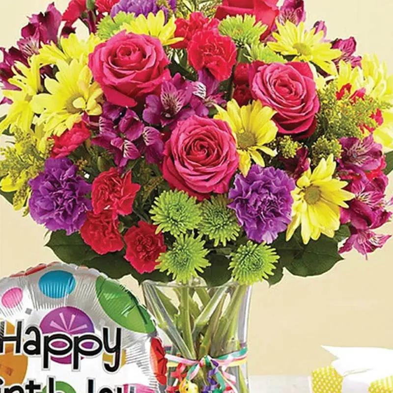 Its Your Day Arrangement With Birthday Balloon thumbnail 2