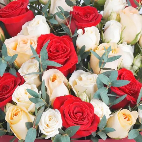 Forever in Bloom Rose Box - Flowers gift from Buy Any Flowers Dubai in Al Quoz Industrial Area 4, Dubai, UAE - image 3