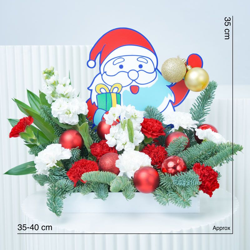 تحية سانتا صينية الزهور thumbnail 4