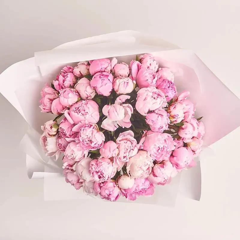 Sweety 51 Pink Peonies Bouquet - Flowers gift from Buy Any Flowers Dubai in Al Quoz Industrial Area 4, Dubai, UAE - image 2