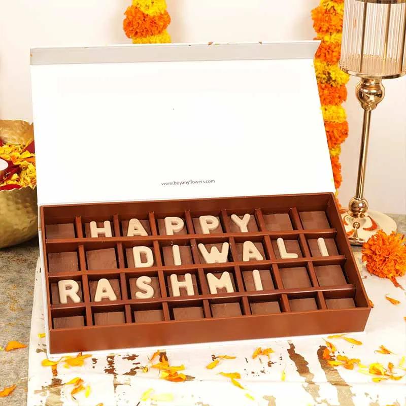 Customize Happy Diwali Chocolates By Sweecho thumbnail 3