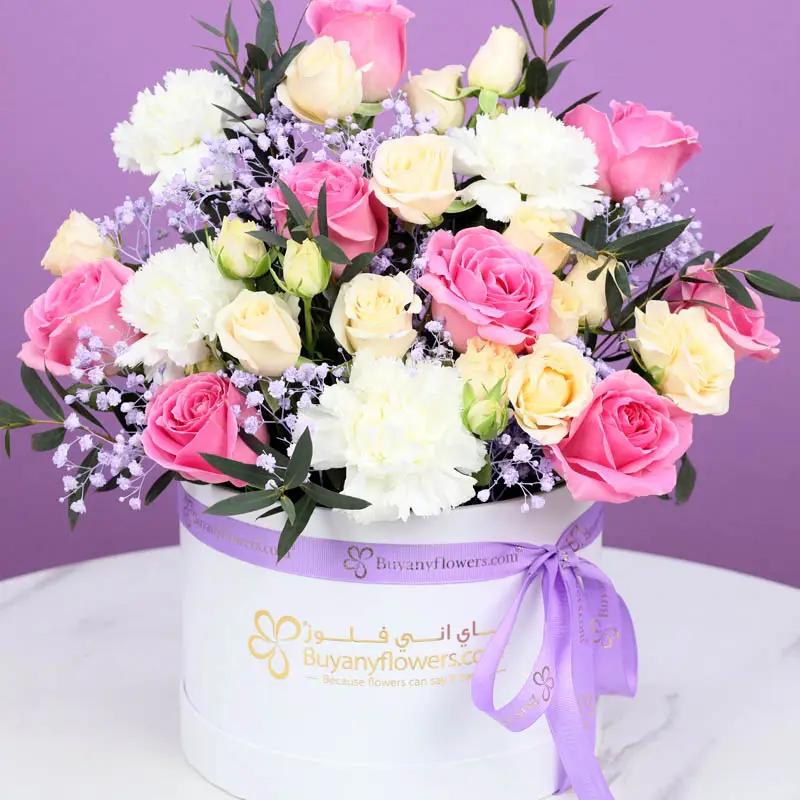Care Pastel Flower Box - Flowers gift from Buy Any Flowers Dubai in Al Quoz Industrial Area 4, Dubai, UAE - image 2