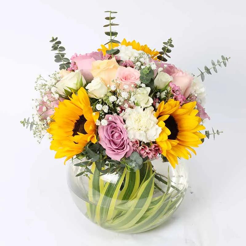 Pride Fish Bowl Arrangement thumbnail 2