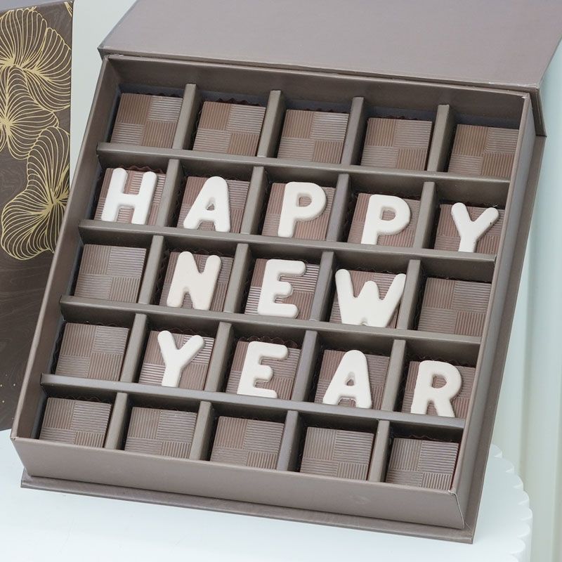 Happy New Year Chocolates By Sweecho thumbnail 2