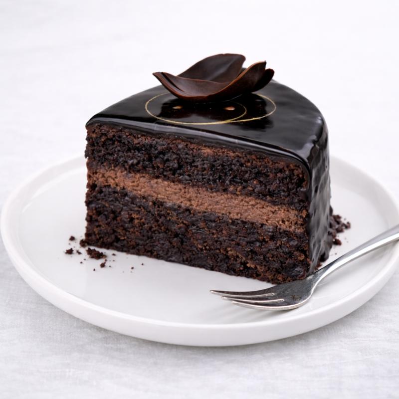 Classic Chocolate Truffle Cake 4 Portion - Cakes gift from Buy Any Flowers Dubai in Al Quoz Industrial Area 4, Dubai, UAE - image 4