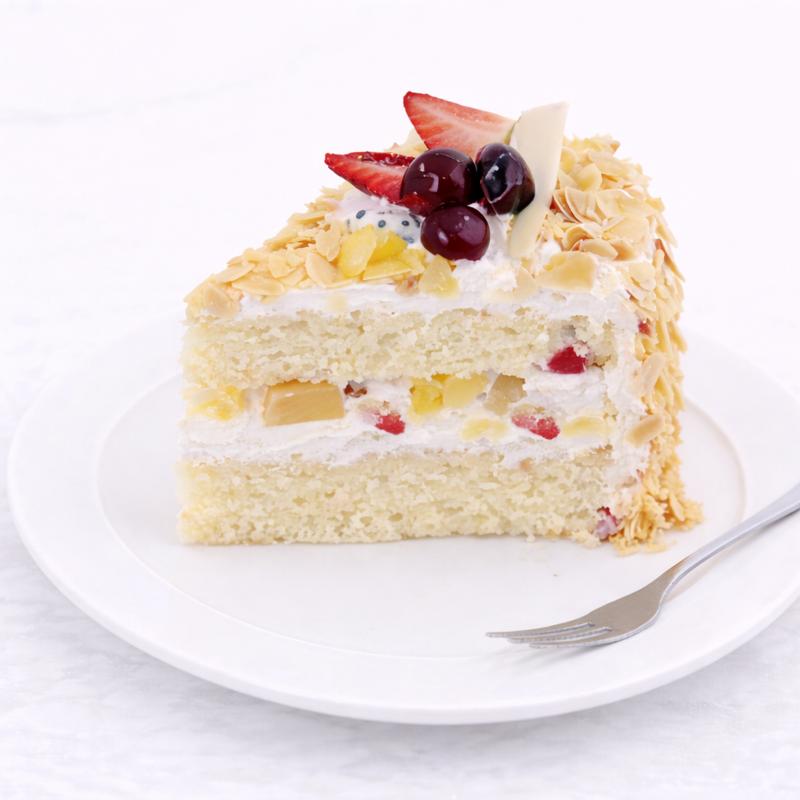 Fresh Fruit Cake 4 Portion - Cakes gift from Buy Any Flowers Dubai in Al Quoz Industrial Area 4, Dubai, UAE - image 4