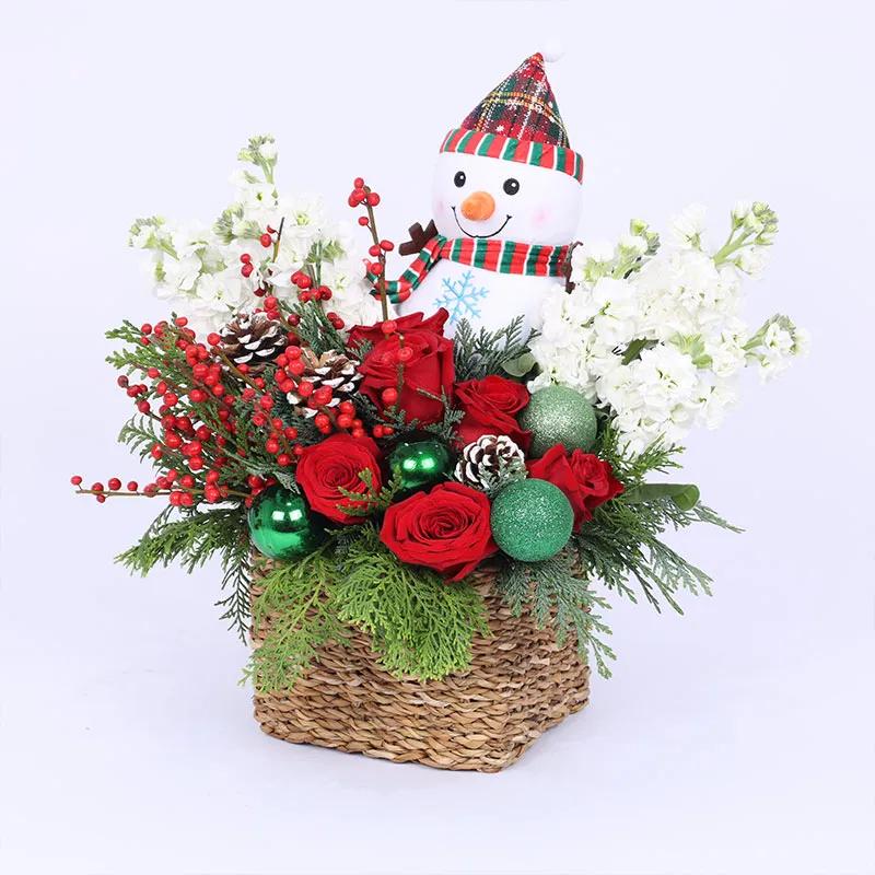 Winter Wishes Flower Basket thumbnail 4