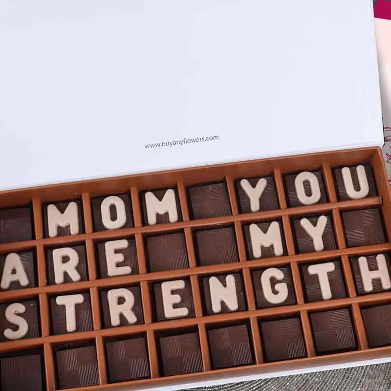 Mom You Are My Strength Chocolates By Sweecho thumbnail 3