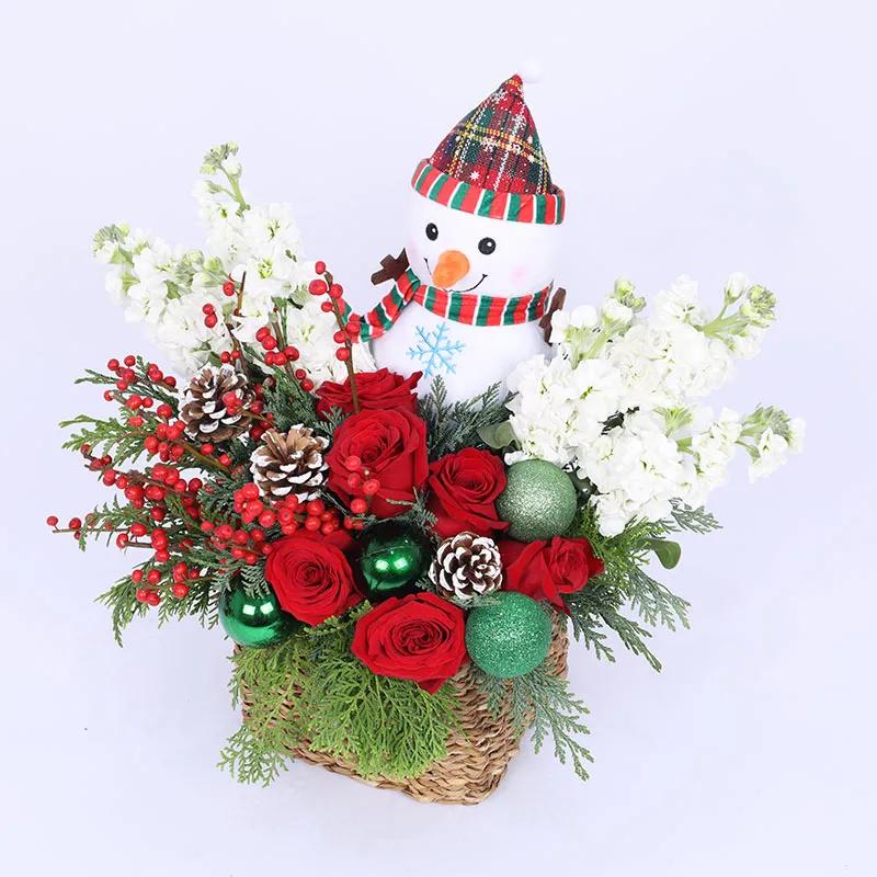Winter Wishes Flower Basket thumbnail 5