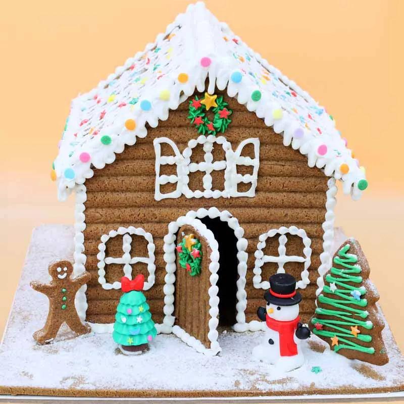 Gingerbread  House Cake thumbnail 4