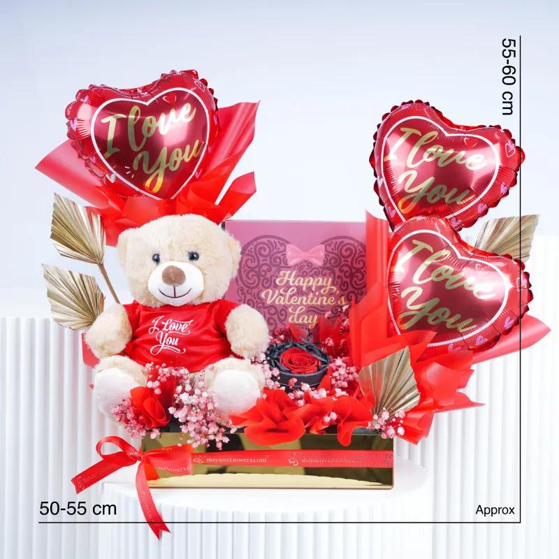 Valentine Love Hamper - Gifts gift from Buy Any Flowers Dubai in Al Quoz Industrial Area 4, Dubai, UAE - image 5