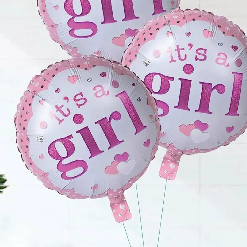 Its a Girl Helium Balloon 3 Pcs thumbnail 3