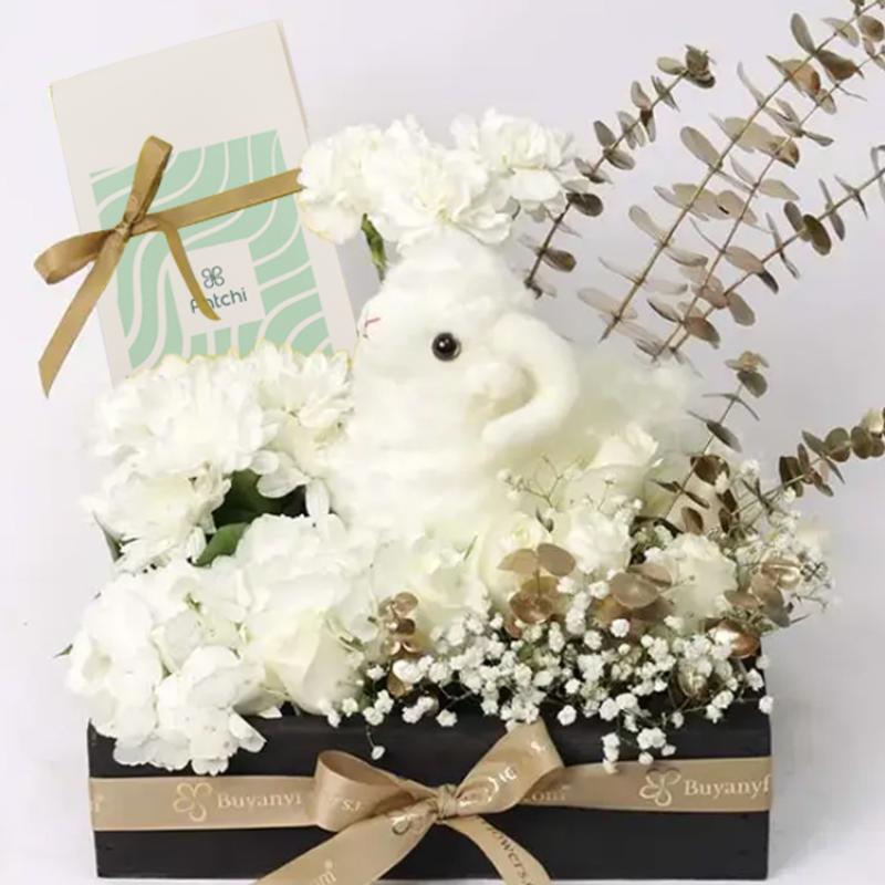Peaceful Sacrifice Floral Hamper - Gift Sets gift from Buy Any Flowers Dubai in Al Quoz Industrial Area 4, Dubai, UAE - image 2
