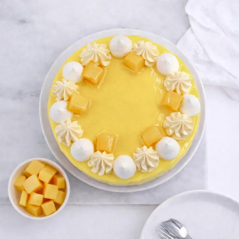 Mango Cake 12 Portion - Cakes gift from Buy Any Flowers Dubai in Al Quoz Industrial Area 4, Dubai, UAE - image 4