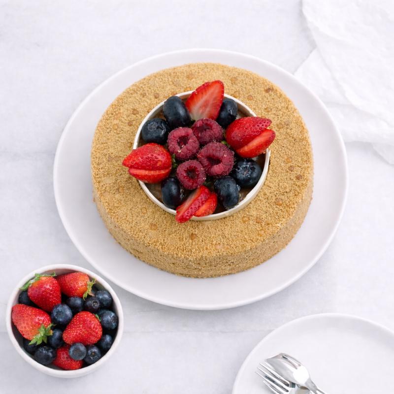 Berry Honey Cake - Cakes gift from Buy Any Flowers Dubai in Al Quoz Industrial Area 4, Dubai, UAE - image 2