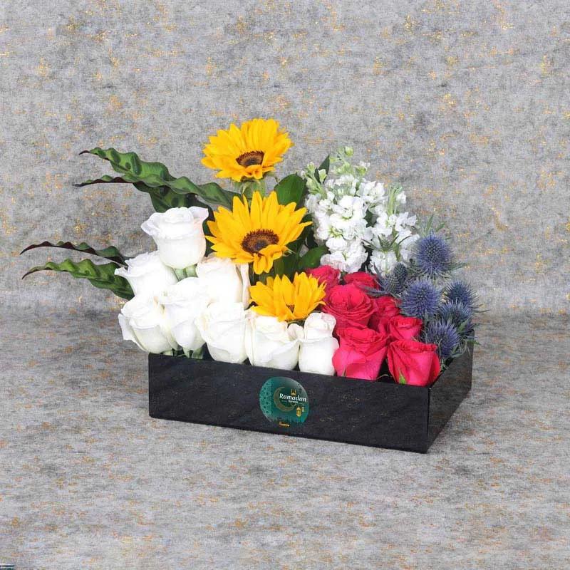 Floral Ramadan Wishes Black - Gifts gift from Buy Any Flowers Dubai in Al Quoz Industrial Area 4, Dubai, UAE