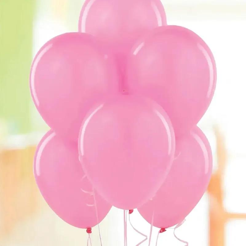 Pink Helium Balloons 10 Pcs thumbnail 2