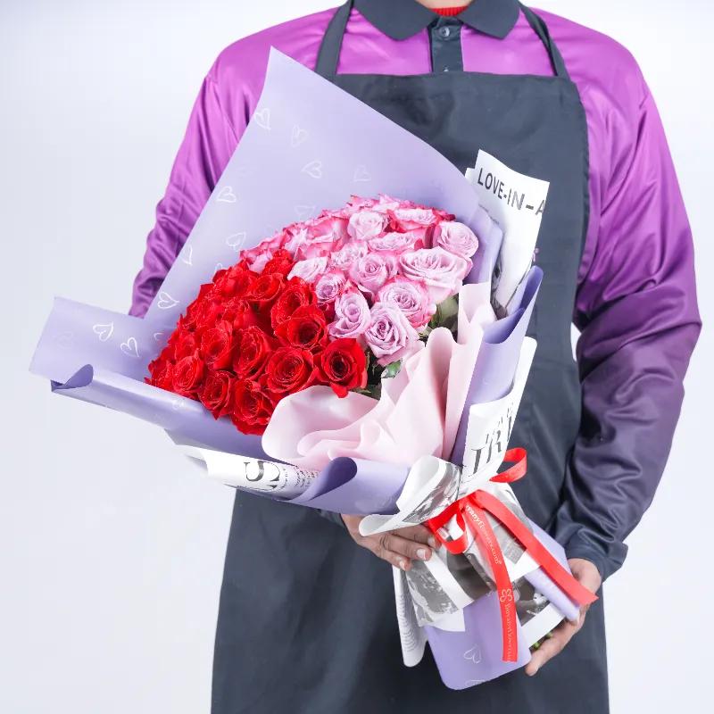 My Queen 51 Roses Bouquet - Flowers gift from Buy Any Flowers Dubai in Al Quoz Industrial Area 4, Dubai, UAE - image 2