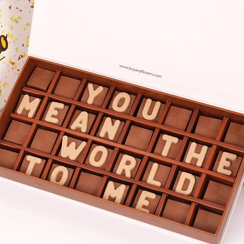 You Mean The World To Me Chocolates By Sweecho thumbnail 3