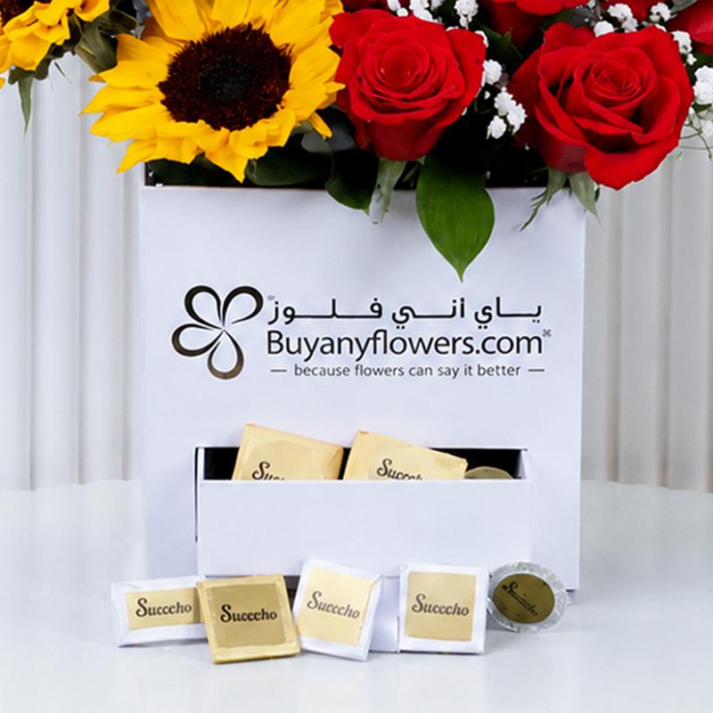 Icon Flowers and Chocolate Box - Chocolates gift from Buy Any Flowers Dubai in Al Quoz Industrial Area 4, Dubai, UAE - image 3