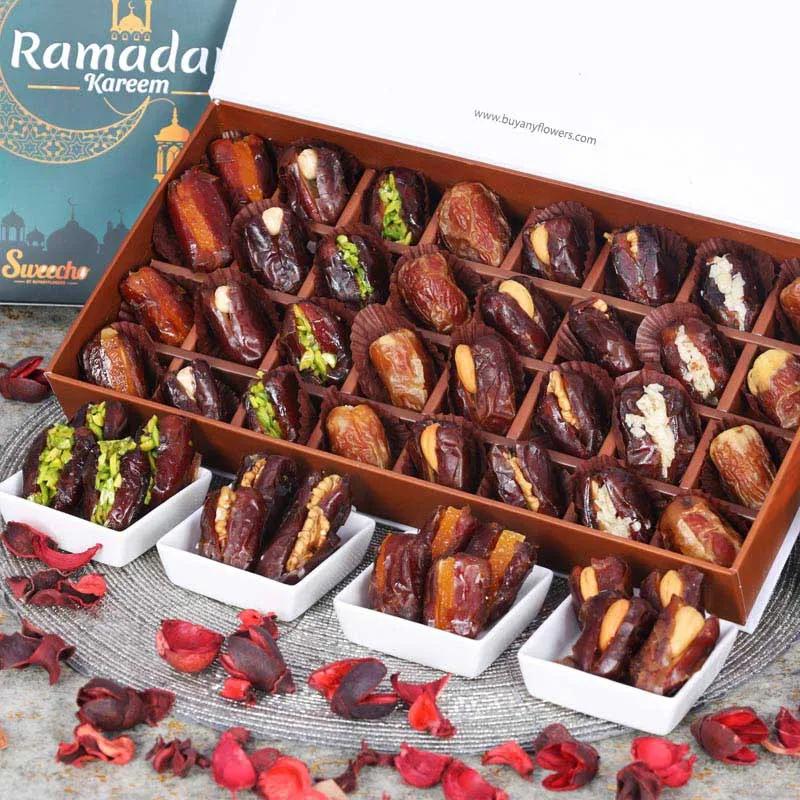 Ramadan Stuffed Dates By Sweecho 32 Pcs Green thumbnail 2