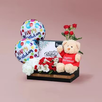 الزهور والسلال