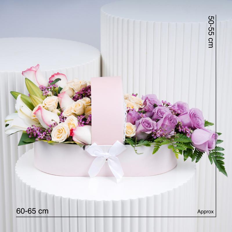 Cradle of Pastel Wishes - Flowers gift from Buy Any Flowers Dubai in Al Quoz Industrial Area 4, Dubai, UAE - image 4