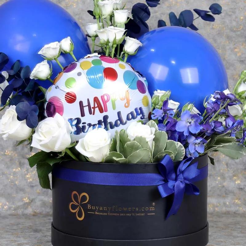 Birthday Balloon and Flower Box thumbnail 2