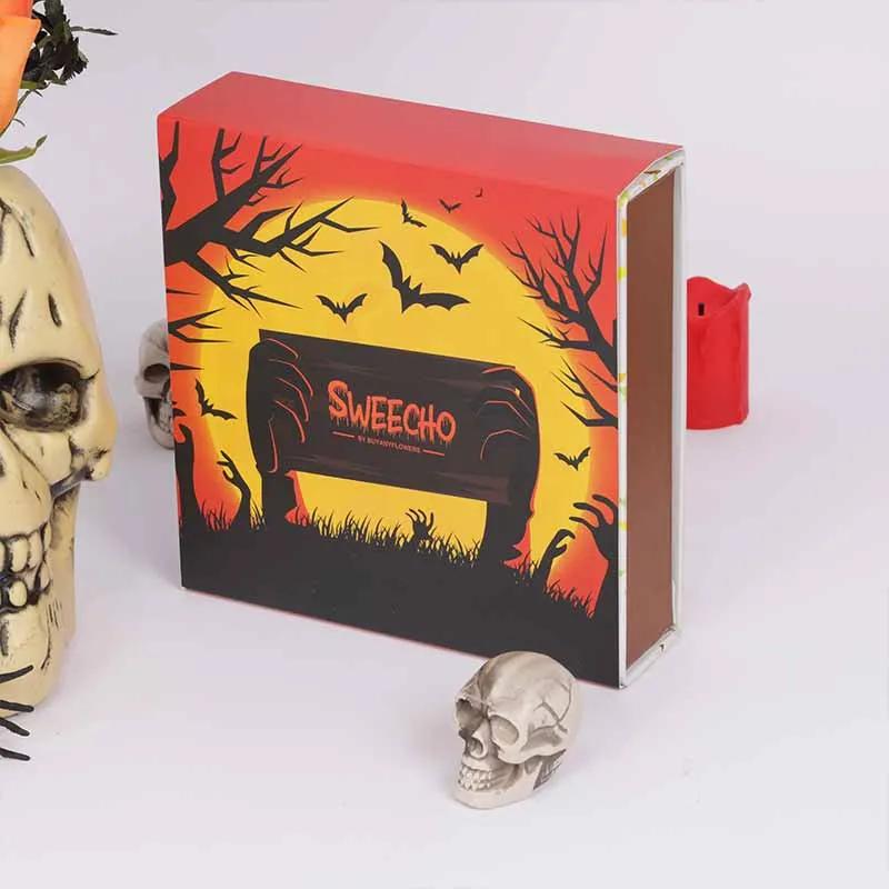 Skullful Sunset Flowers and Sweecho Chocolates thumbnail 3