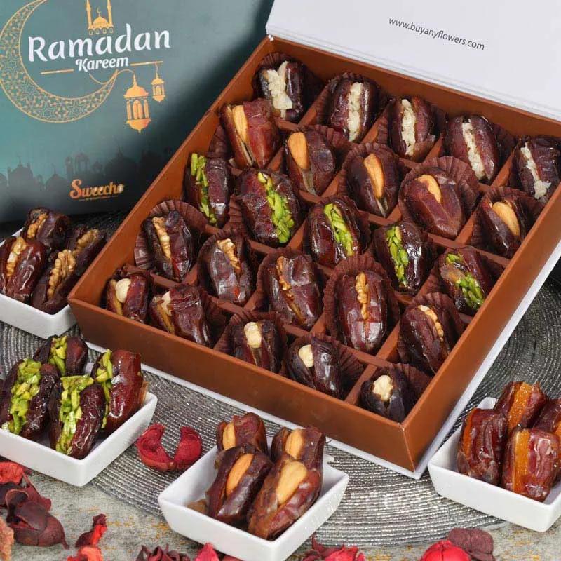 Ramadan Stuffed Dates By Sweecho 25 Pcs Green thumbnail 2