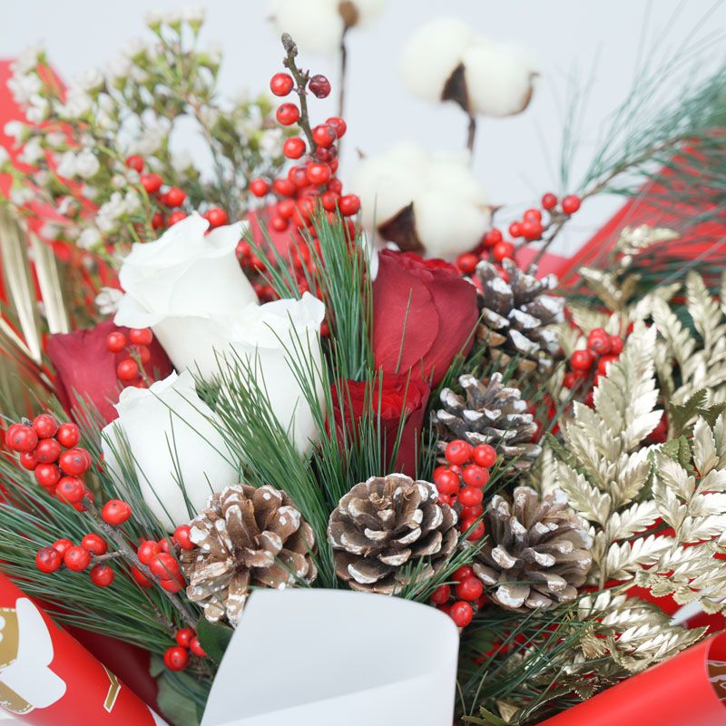 باقة زهور تحيات الموسم thumbnail 3