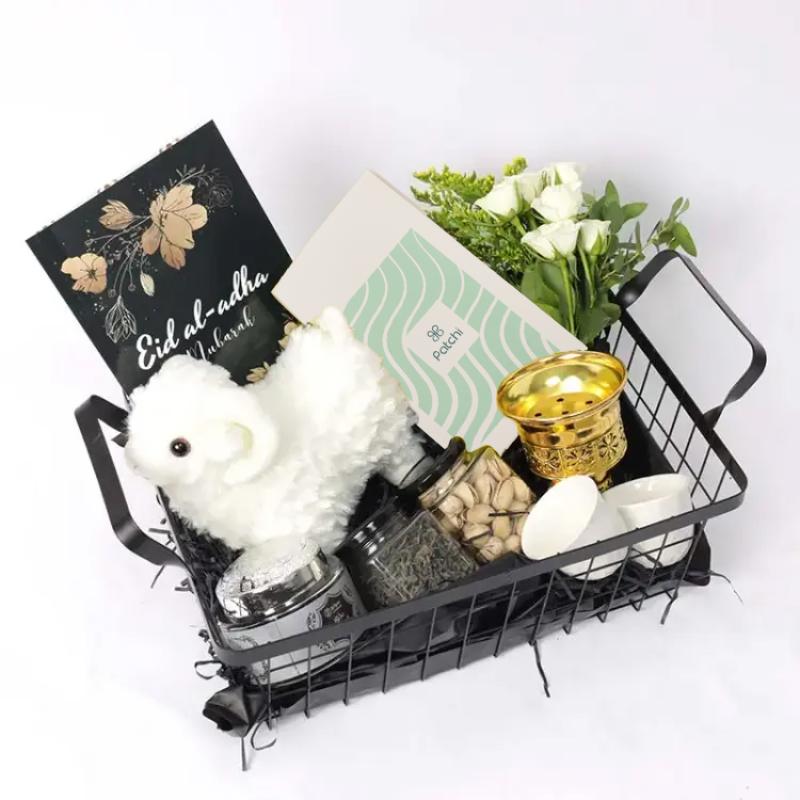 Eid Al Adha Wishes Hamper - Gift Sets gift from Buy Any Flowers Dubai in Al Quoz Industrial Area 4, Dubai, UAE