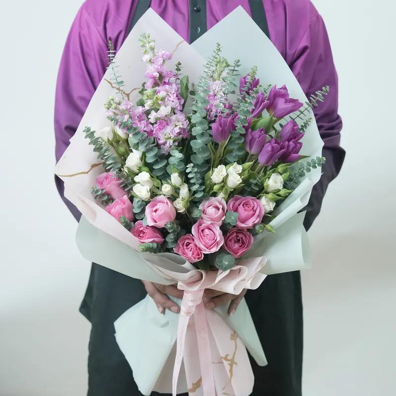Belle Flower Bouquet - Flowers gift from Buy Any Flowers Dubai in Al Quoz Industrial Area 4, Dubai, UAE - image 2