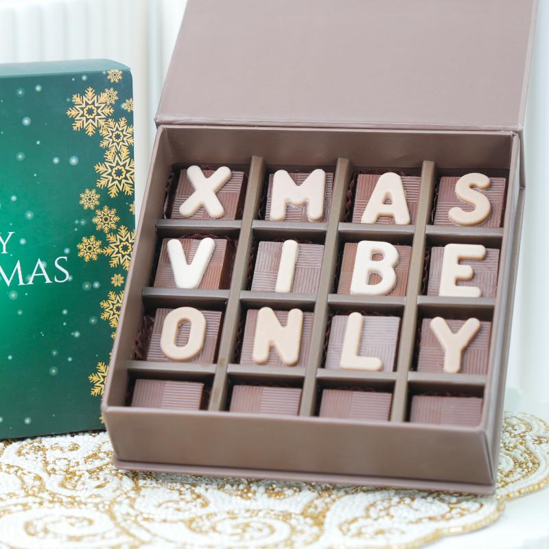 Xmas Vibe Only Chocolate By Sweecho - Chocolates gift from Buy Any Flowers Dubai in Al Quoz Industrial Area 4, Dubai, UAE - image 2